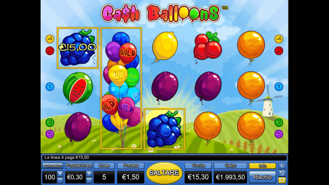 Cash Balloons 5